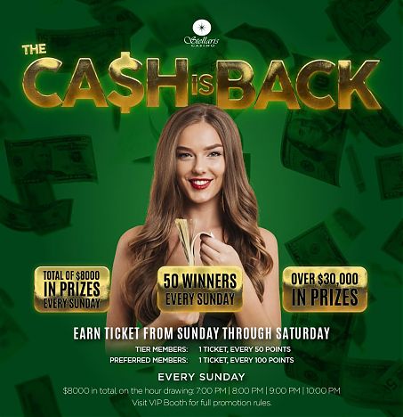 The Ca$h is Back
